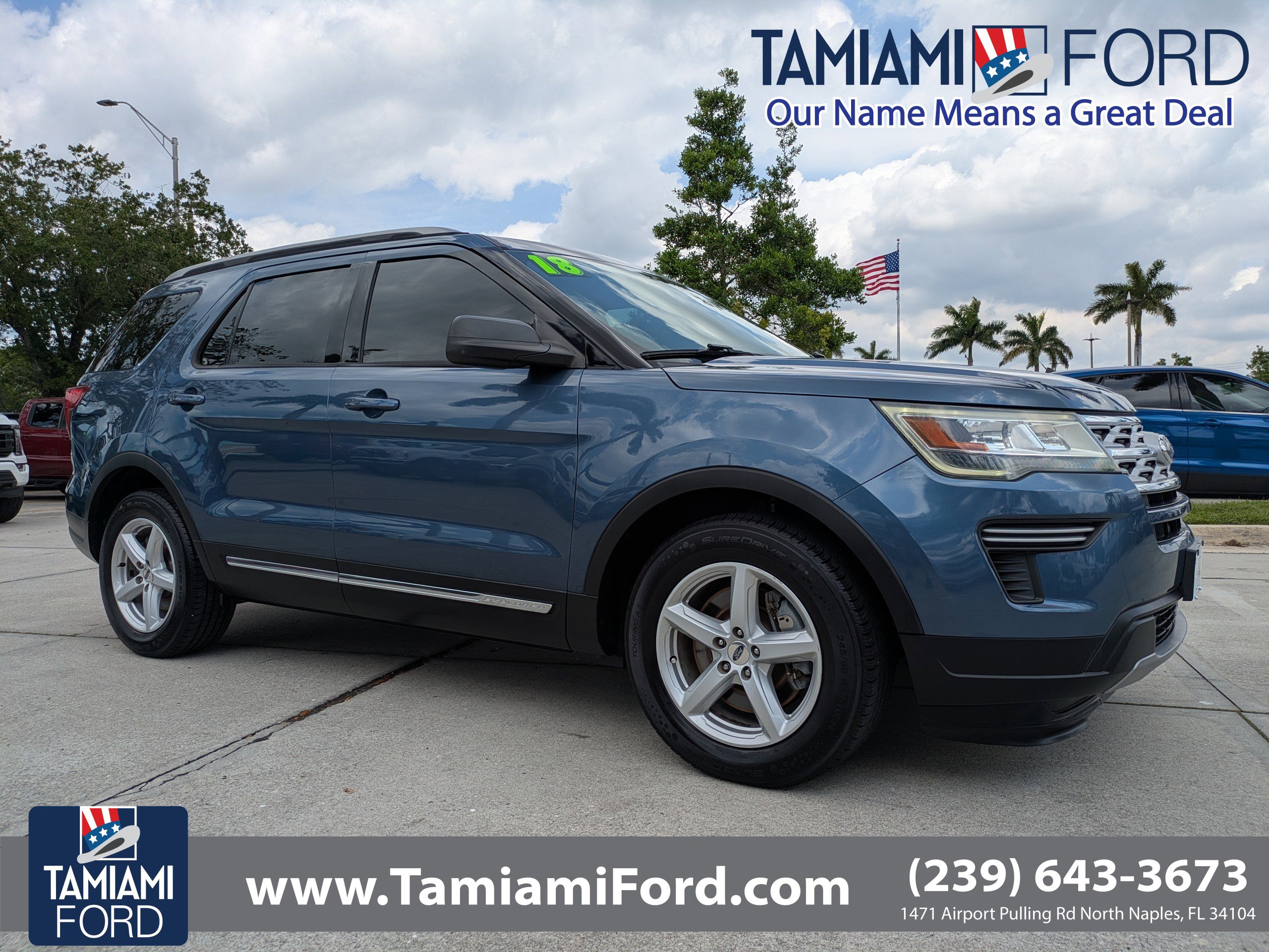 Certified 2018 Ford Explorer XLT