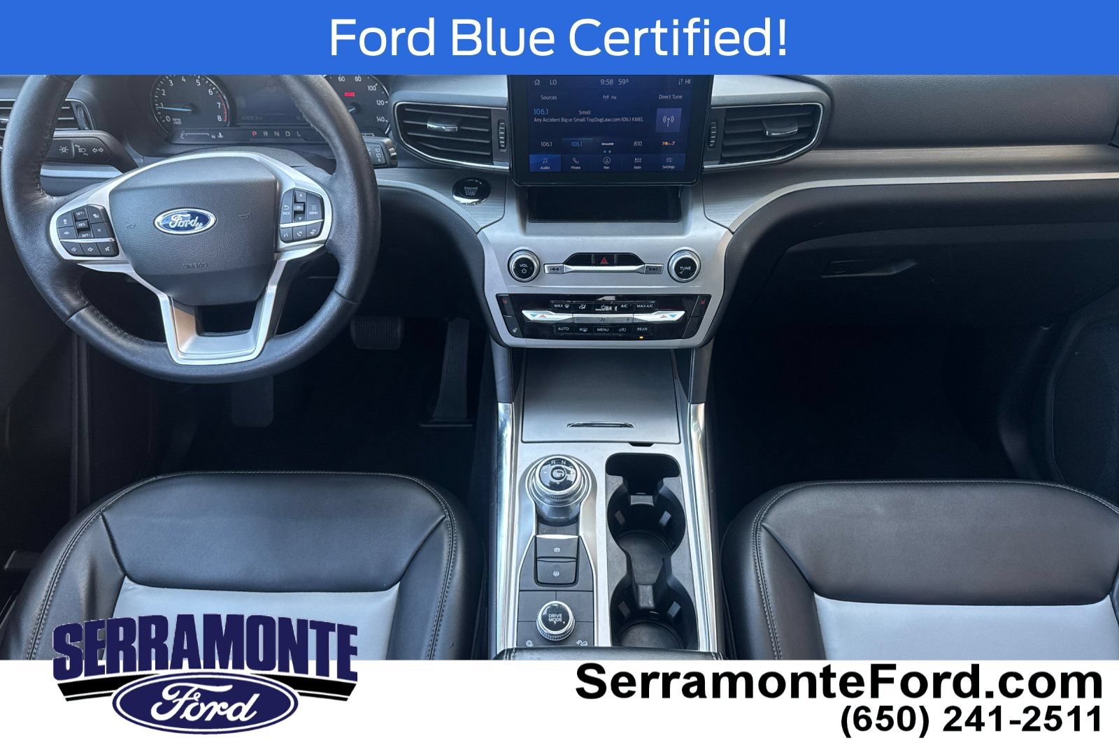 Certified 2022 Ford Explorer XLT w/ Equipment Group 202A AWD/4WD image 16