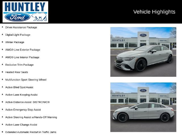 Used 2023 Mercedes-Benz EQE 500 4MATIC Sedan image 2