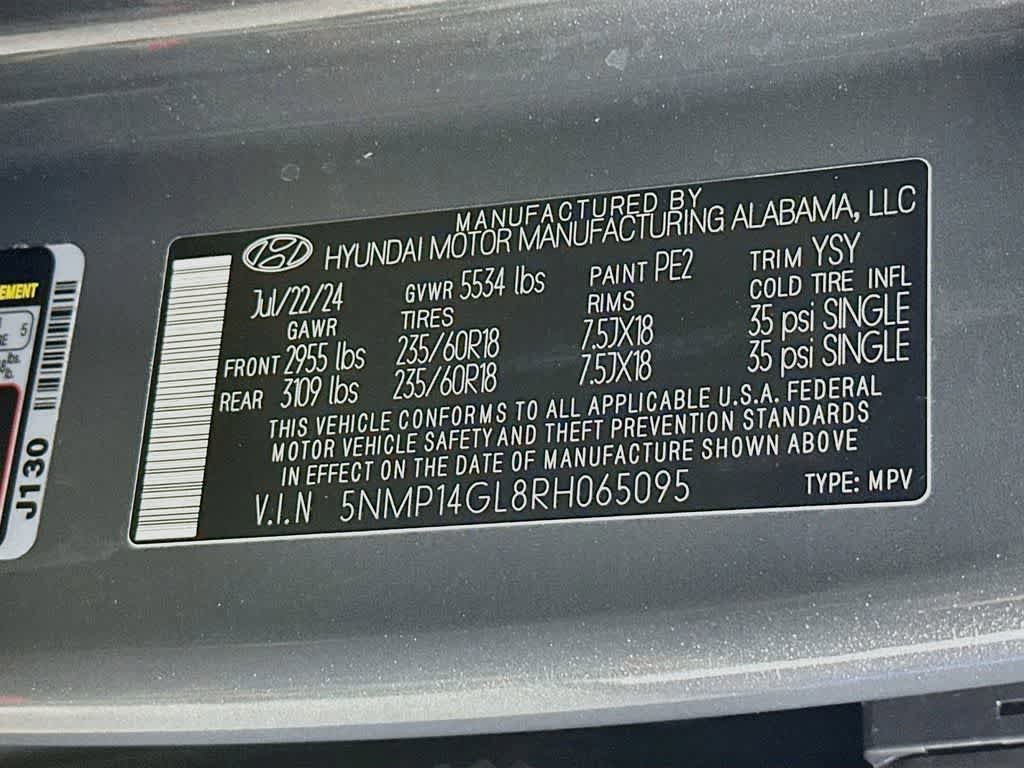 Used 2024 Hyundai Santa Fe SE FWD image 24