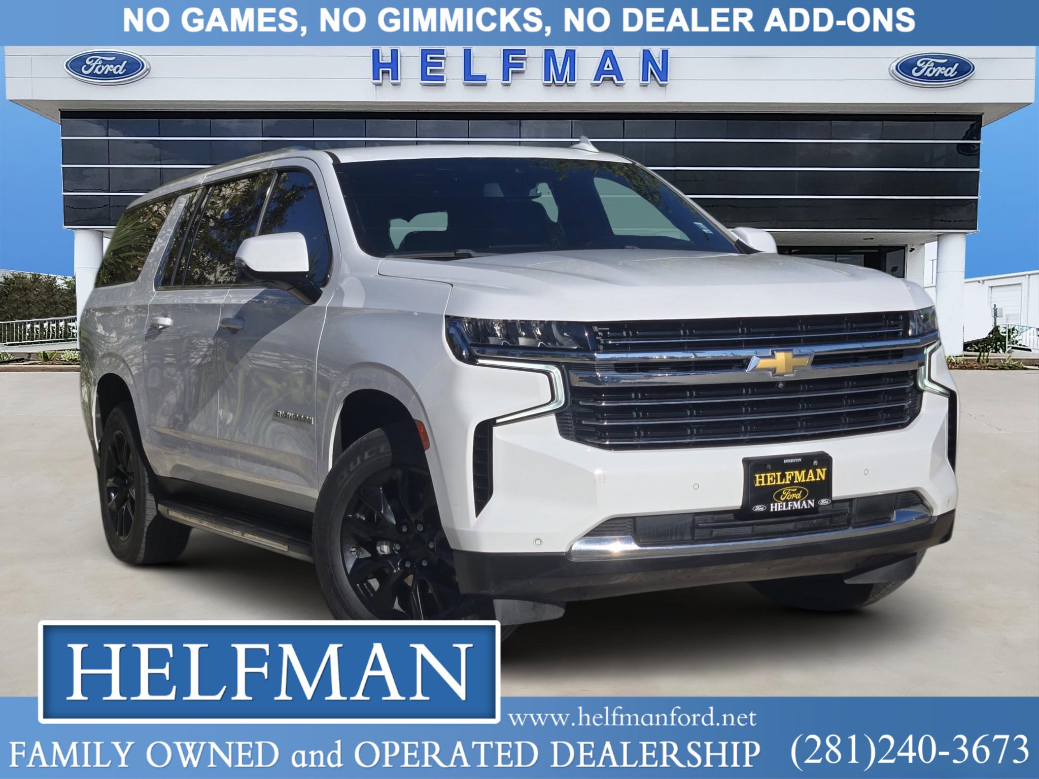 Used 2022 Chevrolet Suburban LT w/ Luxury Package
