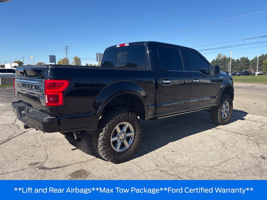 Certified 2020 Ford F150 Platinum w/ Equipment Group 701A Luxury AWD/4WD image 39