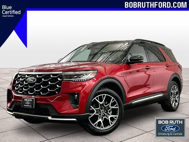 Certified 2025 Ford Explorer Platinum w/ Ultimate Package AWD/4WD image 1