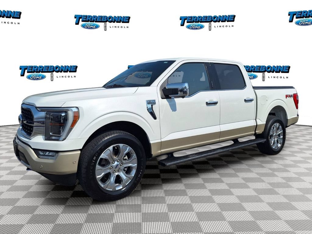 Certified 2023 Ford F150 Platinum w/ Equipment Group 701A High AWD/4WD image 1