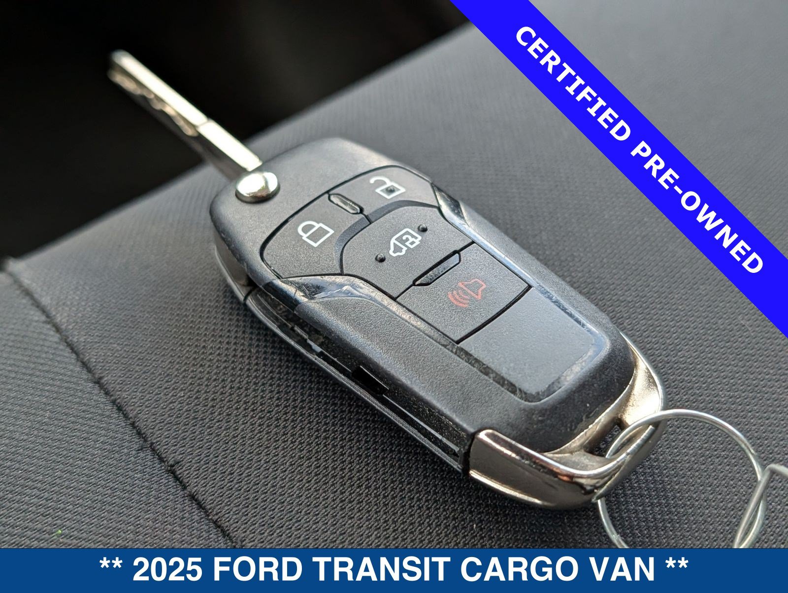 Certified 2025 Ford Transit 250 Low Roof w/ Exterior Upgrade Package RWD image 30