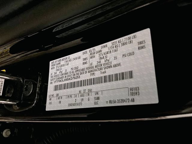 Certified 2025 Ford F150 XLT w/ Equipment Group 302A MID AWD/4WD image 32
