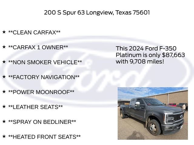 Certified 2024 Ford F350 Platinum image 6