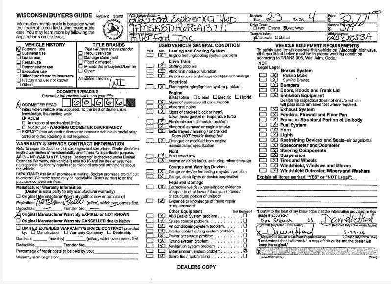 Certified 2023 Ford Explorer XLT w/ Equipment Group 202A AWD/4WD image 44