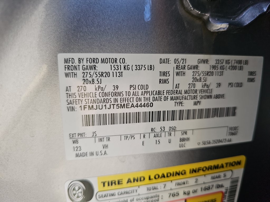 Certified 2021 Ford Expedition XLT AWD/4WD image 35