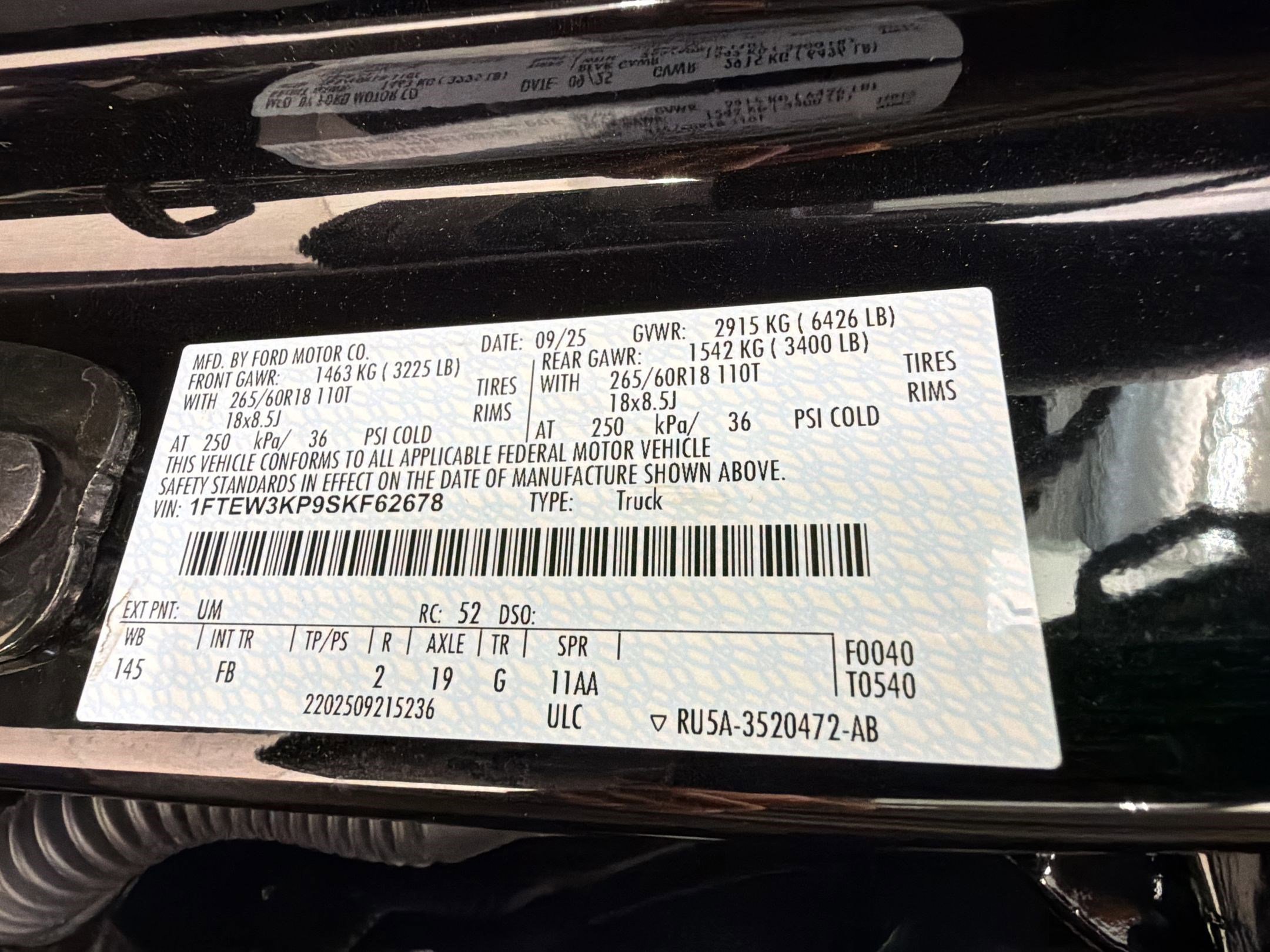 Certified 2025 Ford F150 XLT w/ Equipment Group 302A MID RWD image 20