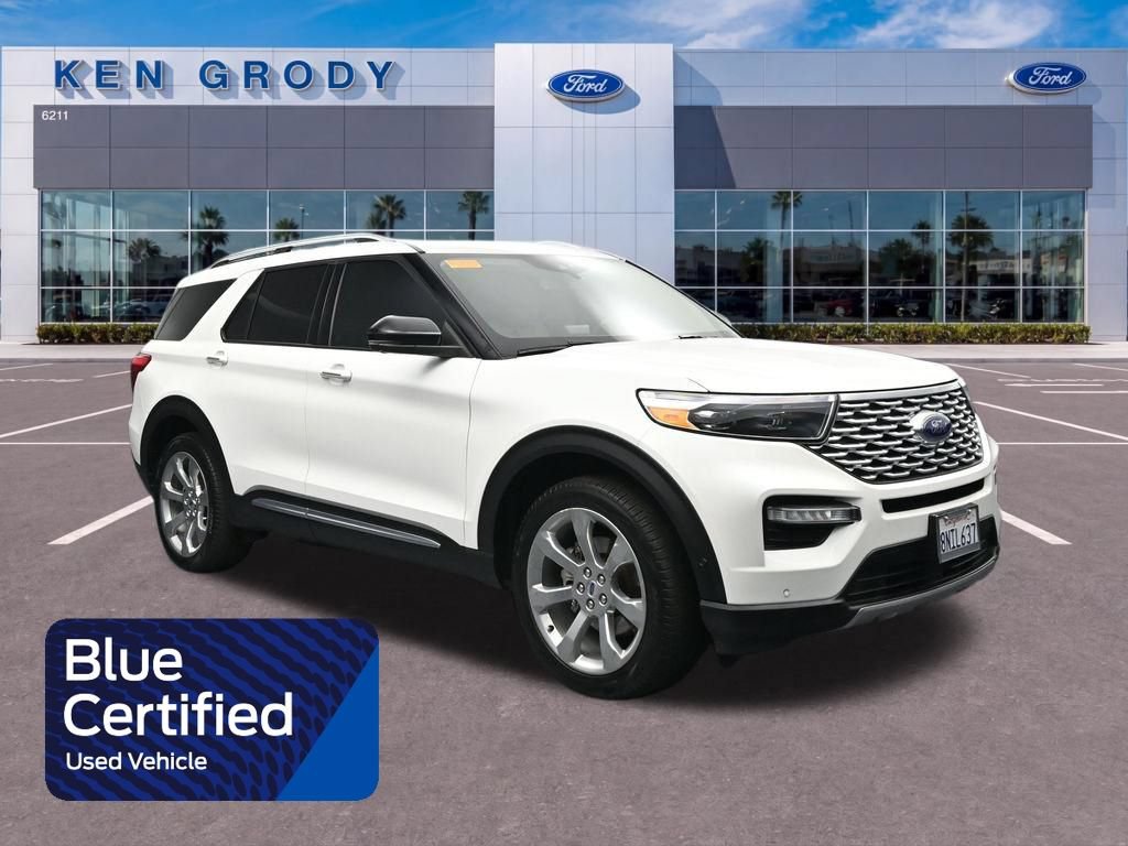 Certified 2020 Ford Explorer Platinum w/ Premium Technology Package AWD/4WD 360° Tour