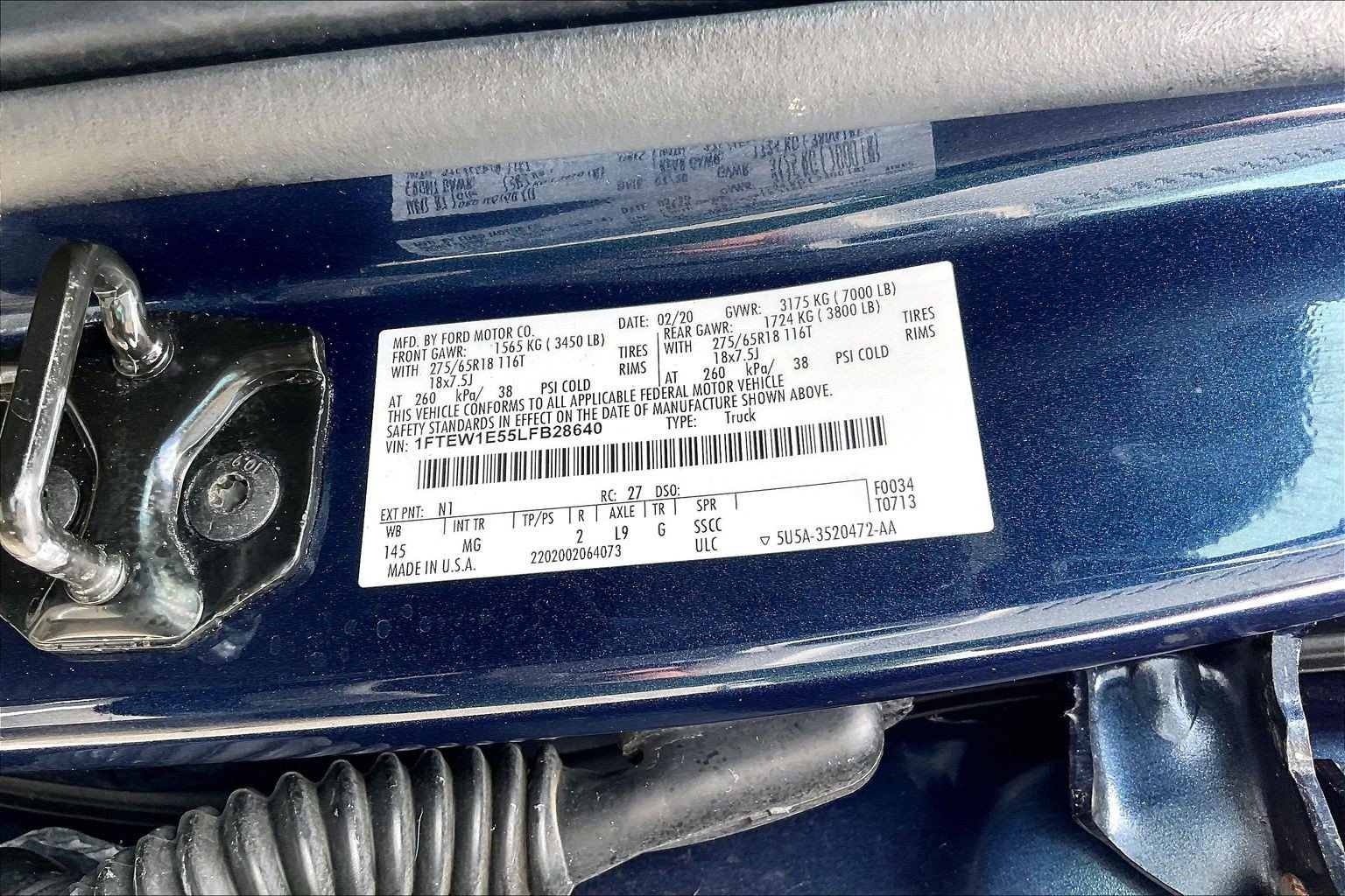 Certified 2020 Ford F150 XLT w/ Equipment Group 302A Luxury AWD/4WD image 32