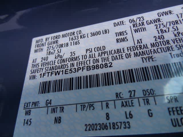 Certified 2023 Ford F150 Tremor w/ Equipment Group 402A High AWD/4WD image 55