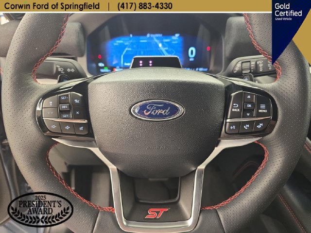 Certified 2025 Ford Explorer ST w/ Sun And Sound Package AWD/4WD image 35