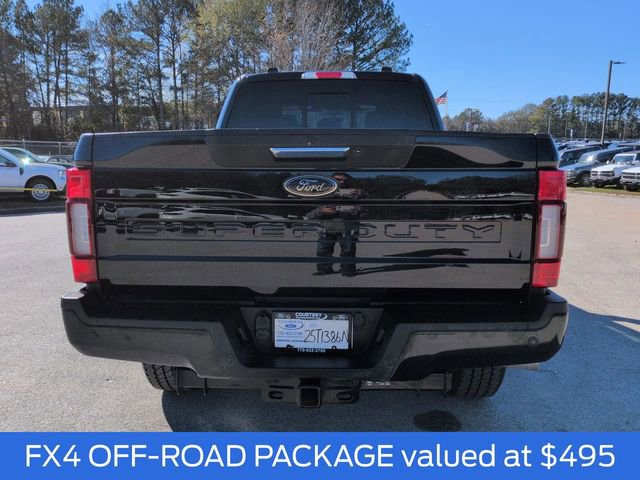 Certified 2022 Ford F250 Lariat w/ Black Appearance Package image 6