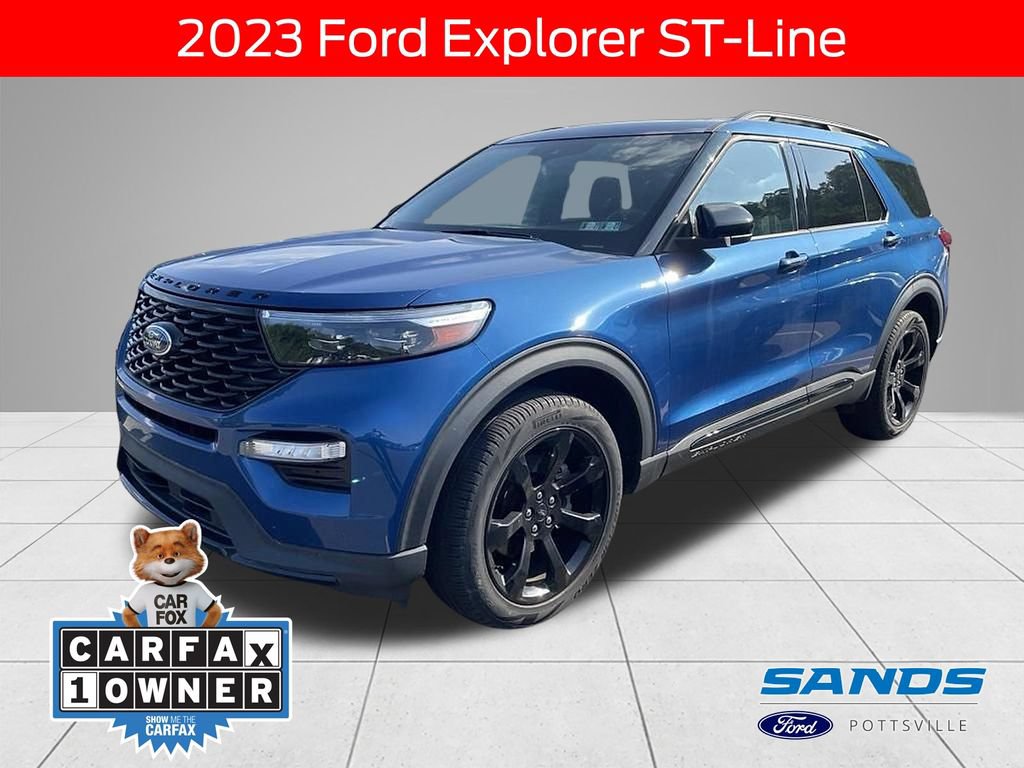 Certified 2023 Ford Explorer ST-Line w/ Class IV Trailer Tow Package