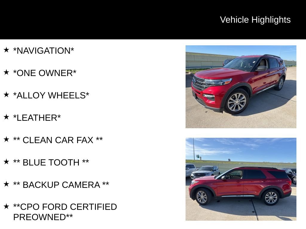 Certified 2023 Ford Explorer XLT w/ Equipment Group 202A image 4