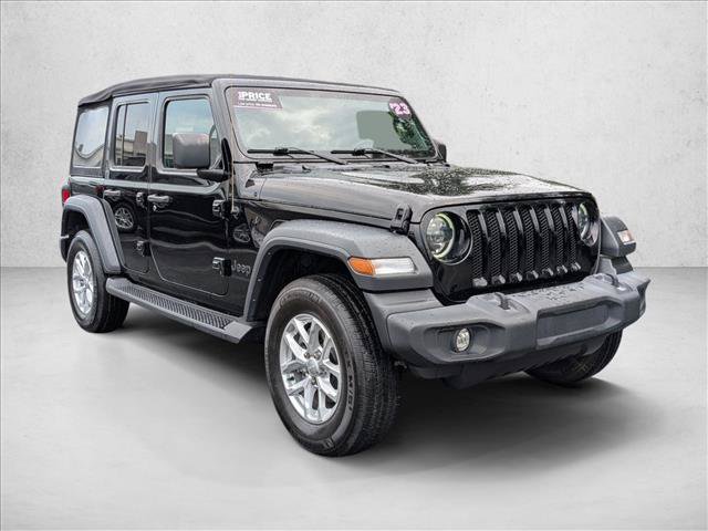 Used 2023 Jeep Wrangler Unlimited Sport AWD/4WD video 3