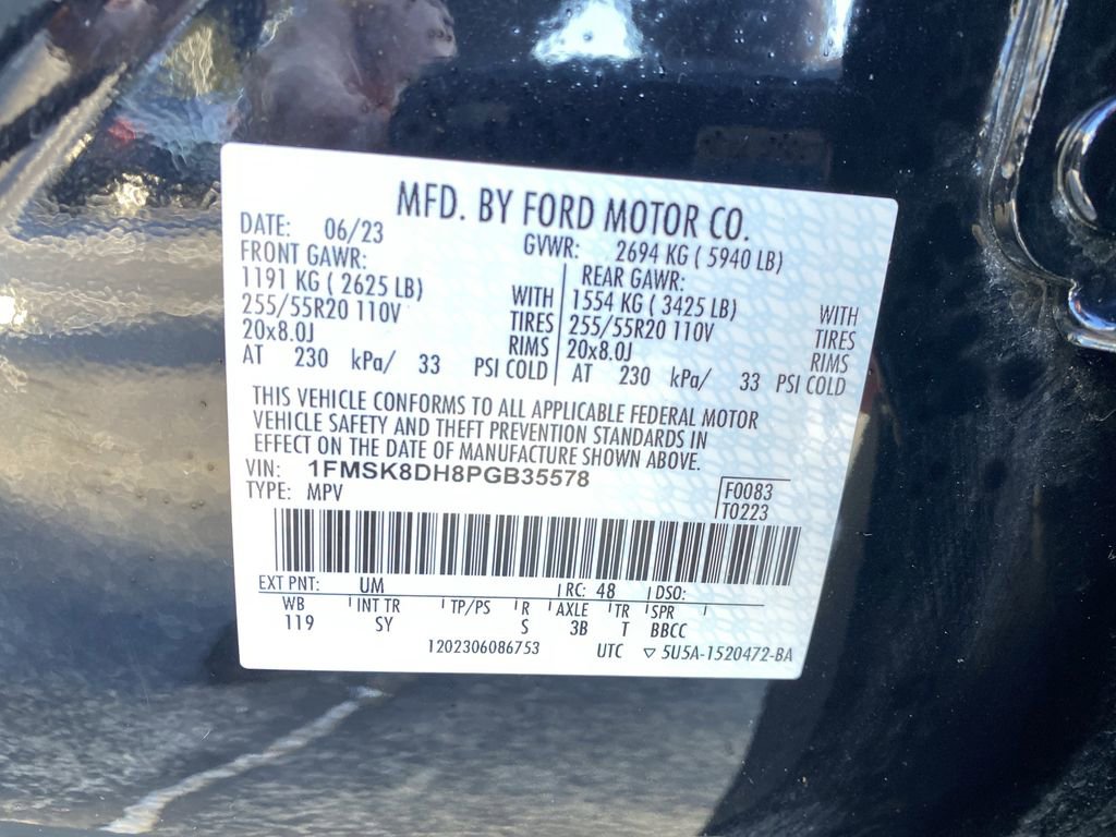 Certified 2023 Ford Explorer XLT w/ Equipment Group 202A image 51