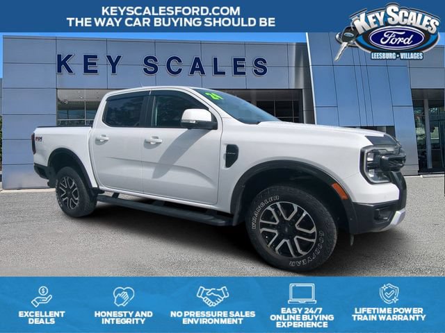 Certified 2024 Ford Ranger Lariat w/ FX4 Off-Road Package AWD/4WD image 1