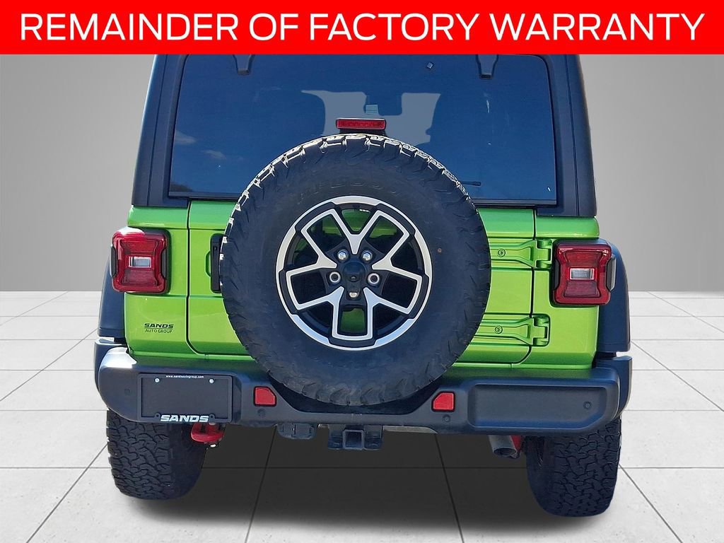 Used 2025 Jeep Wrangler Unlimited Rubicon w/ Safety Group AWD/4WD image 3