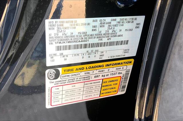 Certified 2024 Ford Expedition Max Platinum AWD/4WD image 32