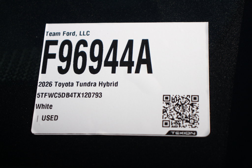 Used 2026 Toyota Tundra Limited w/ Limited PVM Package AWD/4WD image 30