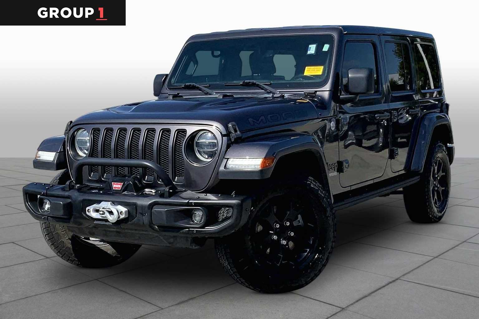 Used 2018 Jeep Wrangler Unlimited Sahara w/ Quick Order Package 24M Moab AWD/4WD video 1