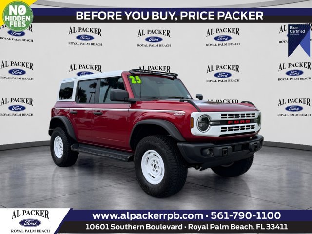 Certified 2025 Ford Bronco Heritage Edition AWD/4WD image 1