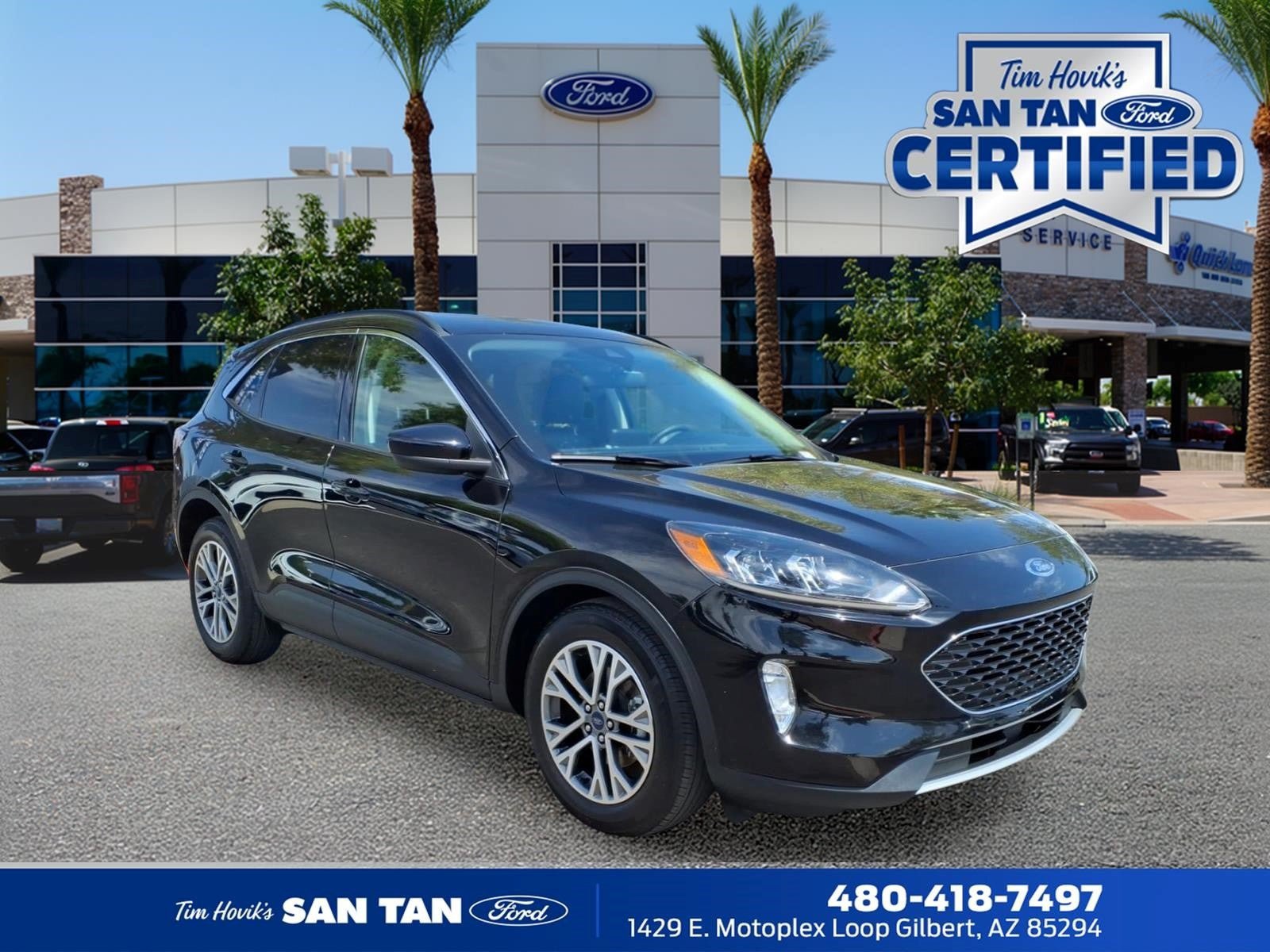 Certified 2022 Ford Escape SEL FWD image 1