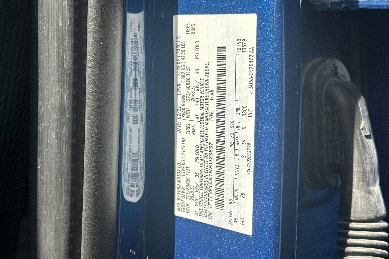 Certified 2022 Ford F150 XLT w/ Equipment Group 302A High AWD/4WD image 33