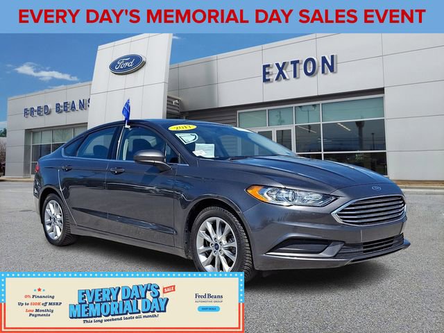 Certified 2017 Ford Fusion SE