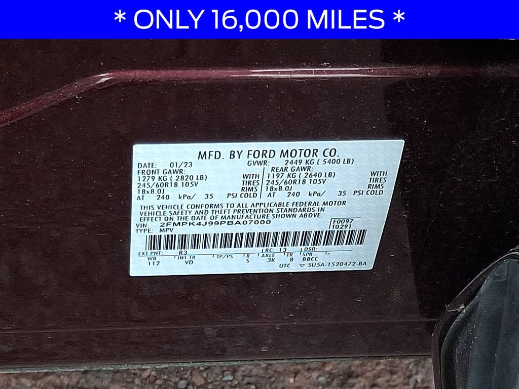 Certified 2023 Ford Edge SEL w/ Convenience Package AWD/4WD image 25