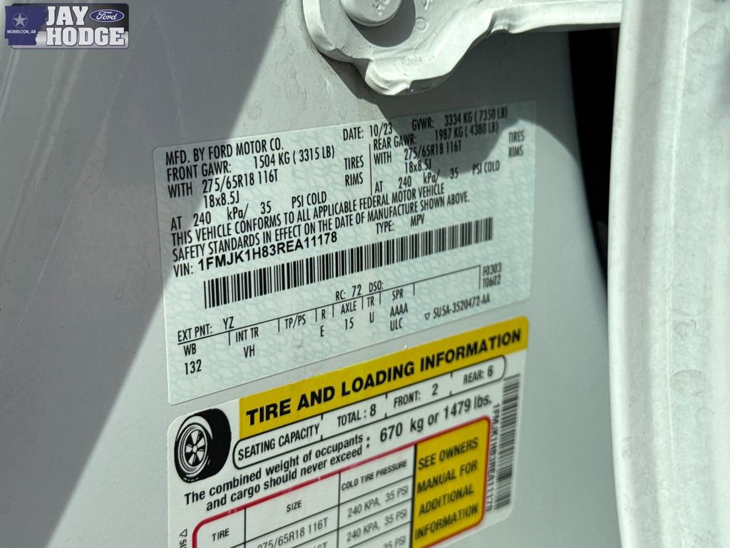 Certified 2024 Ford Expedition Max XLT RWD image 20