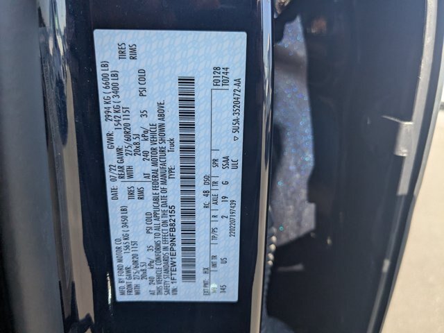Certified 2022 Ford F150 XLT w/ Equipment Group 302A High AWD/4WD image 37