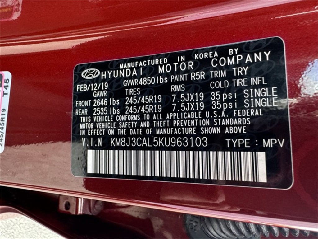 Used 2019 Hyundai Tucson Night image 42