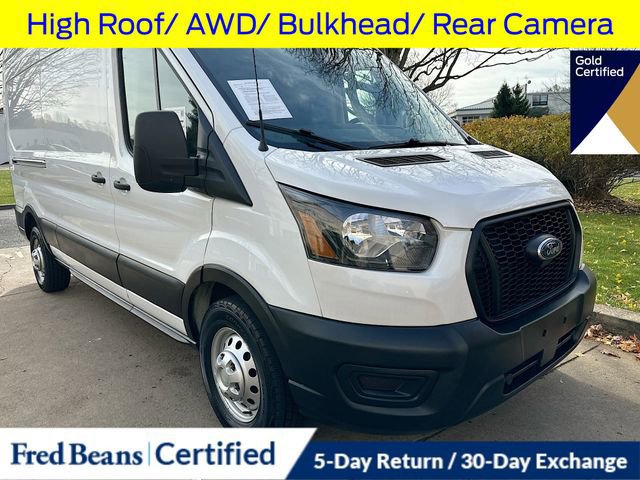 Certified 2023 Ford Transit 250 148 High Roof AWD w/ Load Area Protection Package image 7