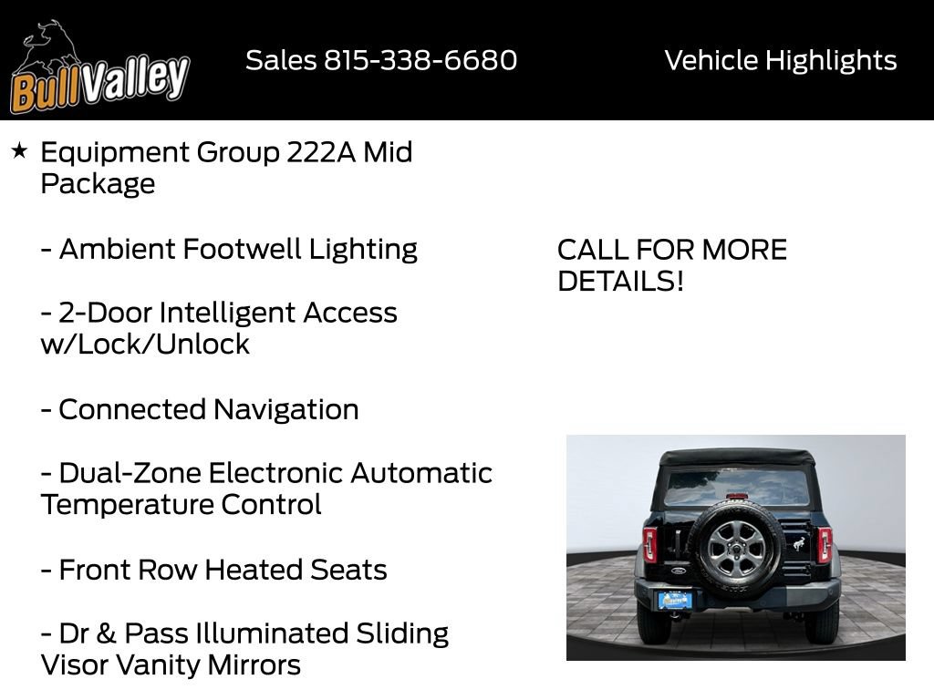 Certified 2023 Ford Bronco Big Bend AWD/4WD image 9