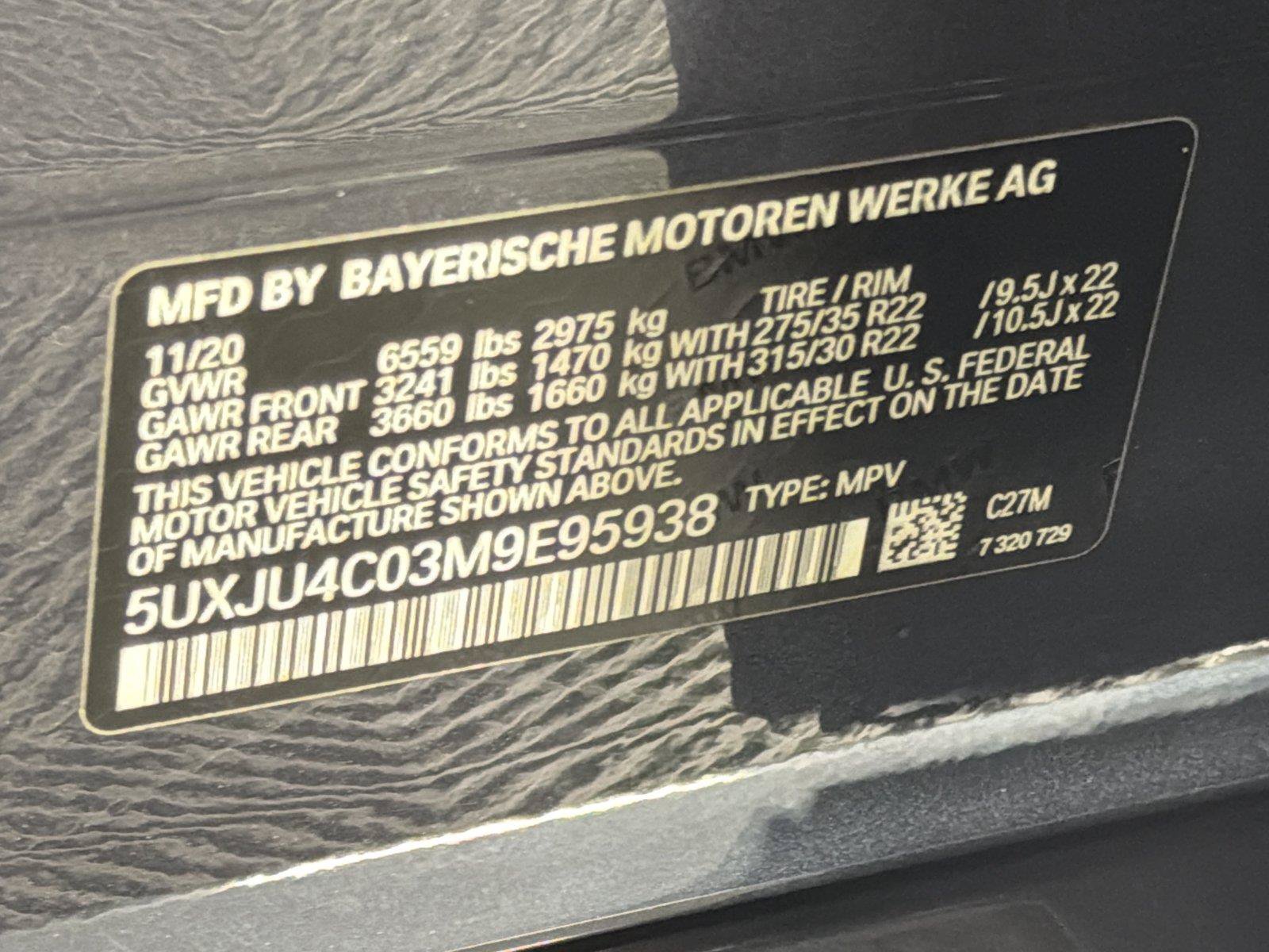 Used 2021 BMW X5 M50i w/ Premium Package AWD/4WD image 32