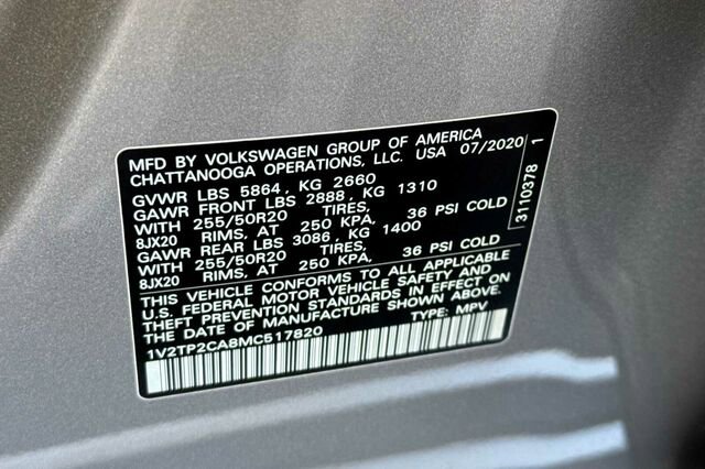 Used 2021 Volkswagen Atlas SEL Premium AWD/4WD image 25