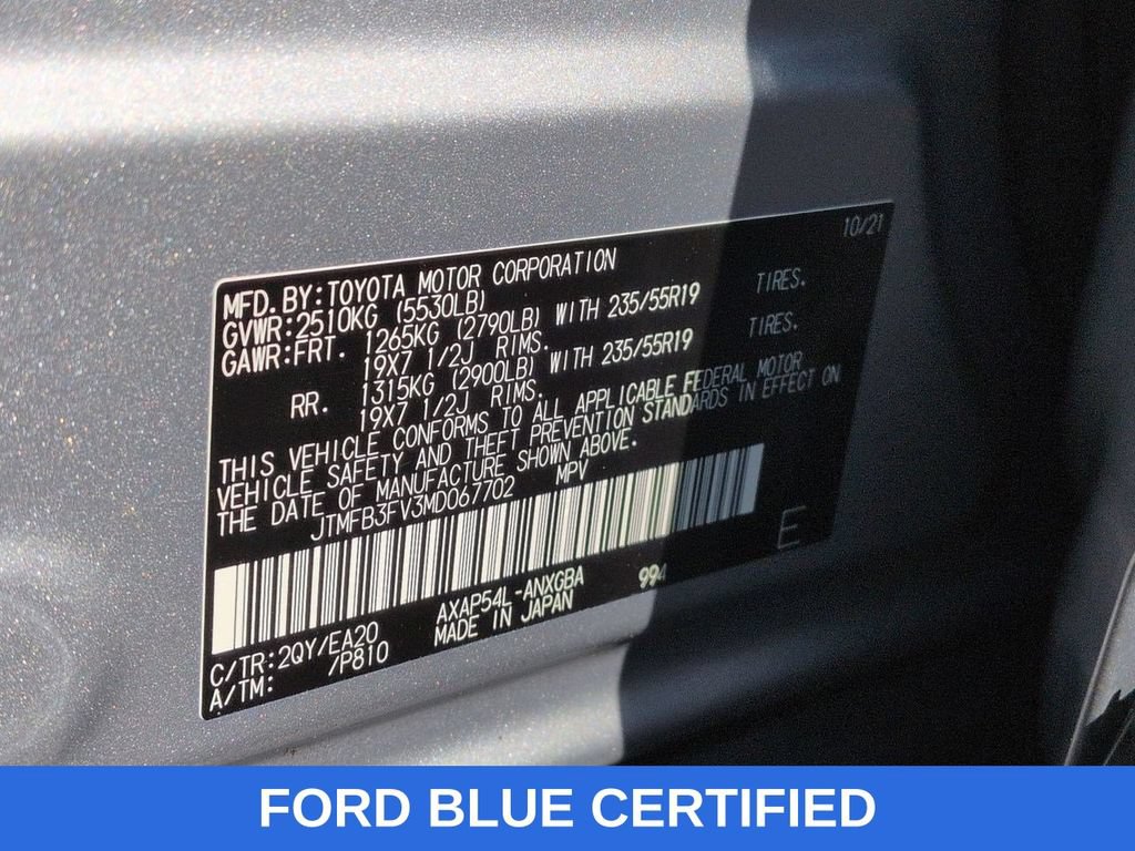 Used 2021 Toyota RAV4 XSE w/ Premium Package AWD/4WD image 33
