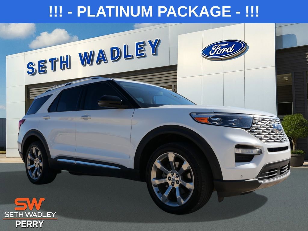 Certified 2020 Ford Explorer Platinum w/ Premium Technology Package