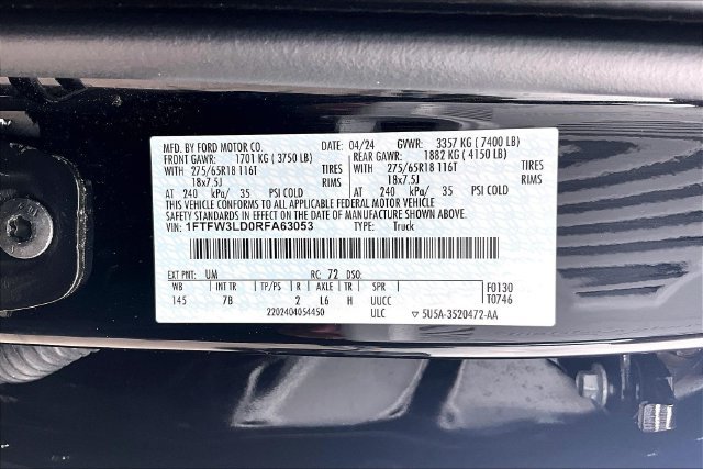 Certified 2024 Ford F150 XLT w/ Mobile Office Package AWD/4WD image 32