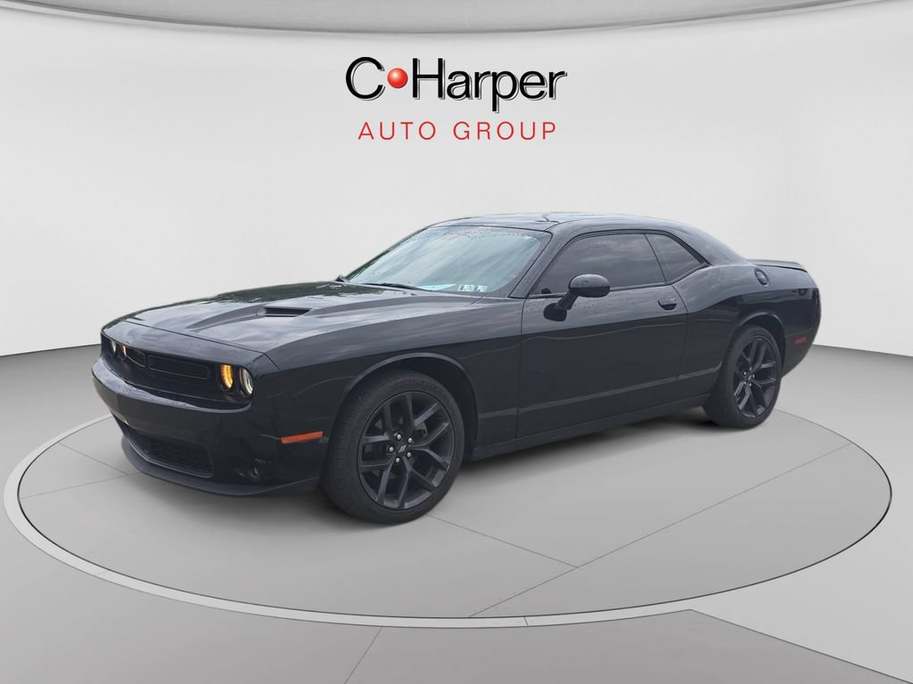 Used 2021 Dodge Challenger SXT w/ Blacktop Package RWD image 2