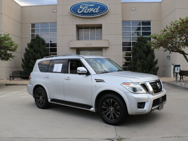 Used 2019 Nissan Armada Platinum w/ Captain's Chairs Package AWD/4WD image 1