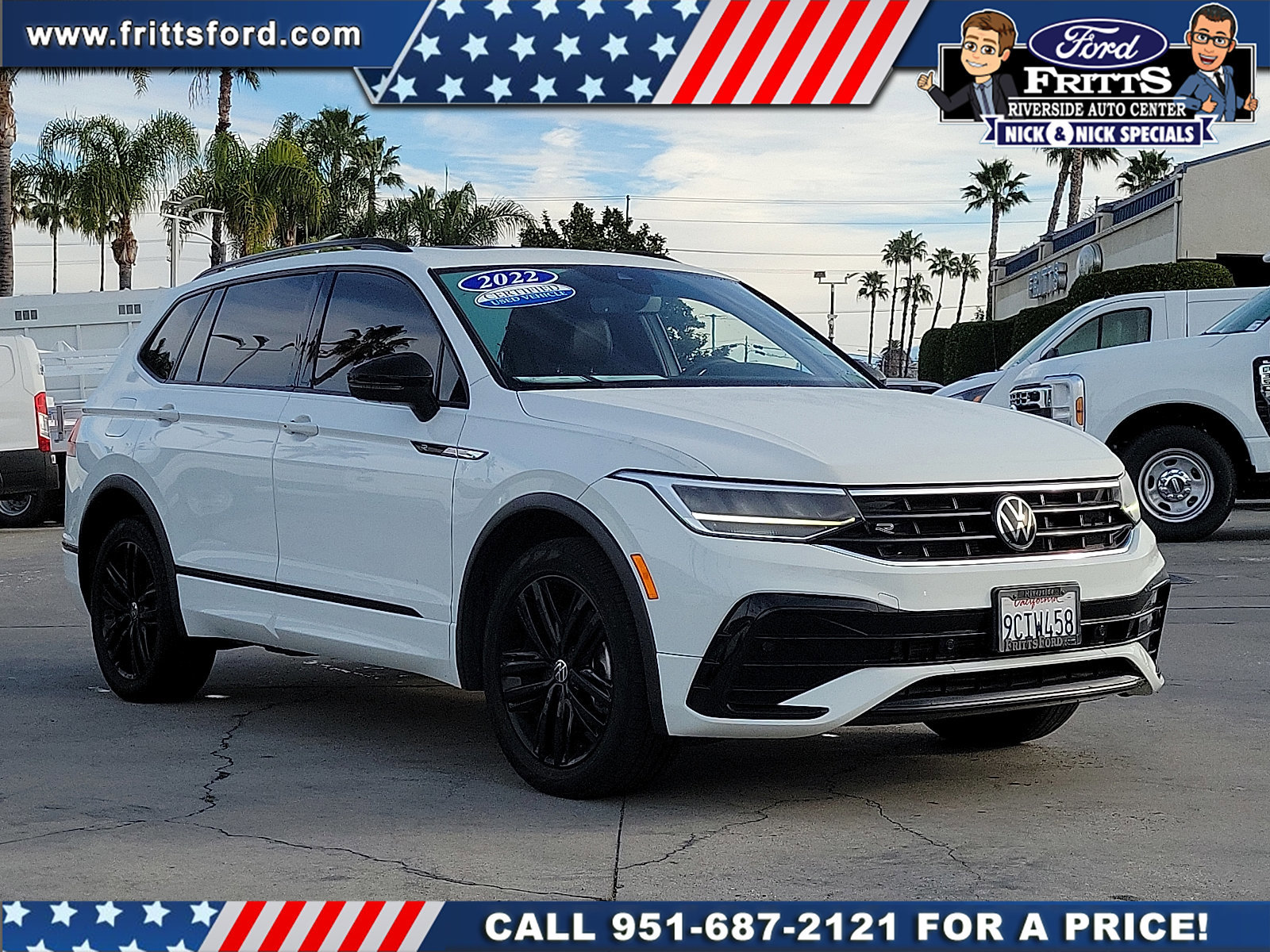 Used 2022 Volkswagen Tiguan SE R-Line image 3