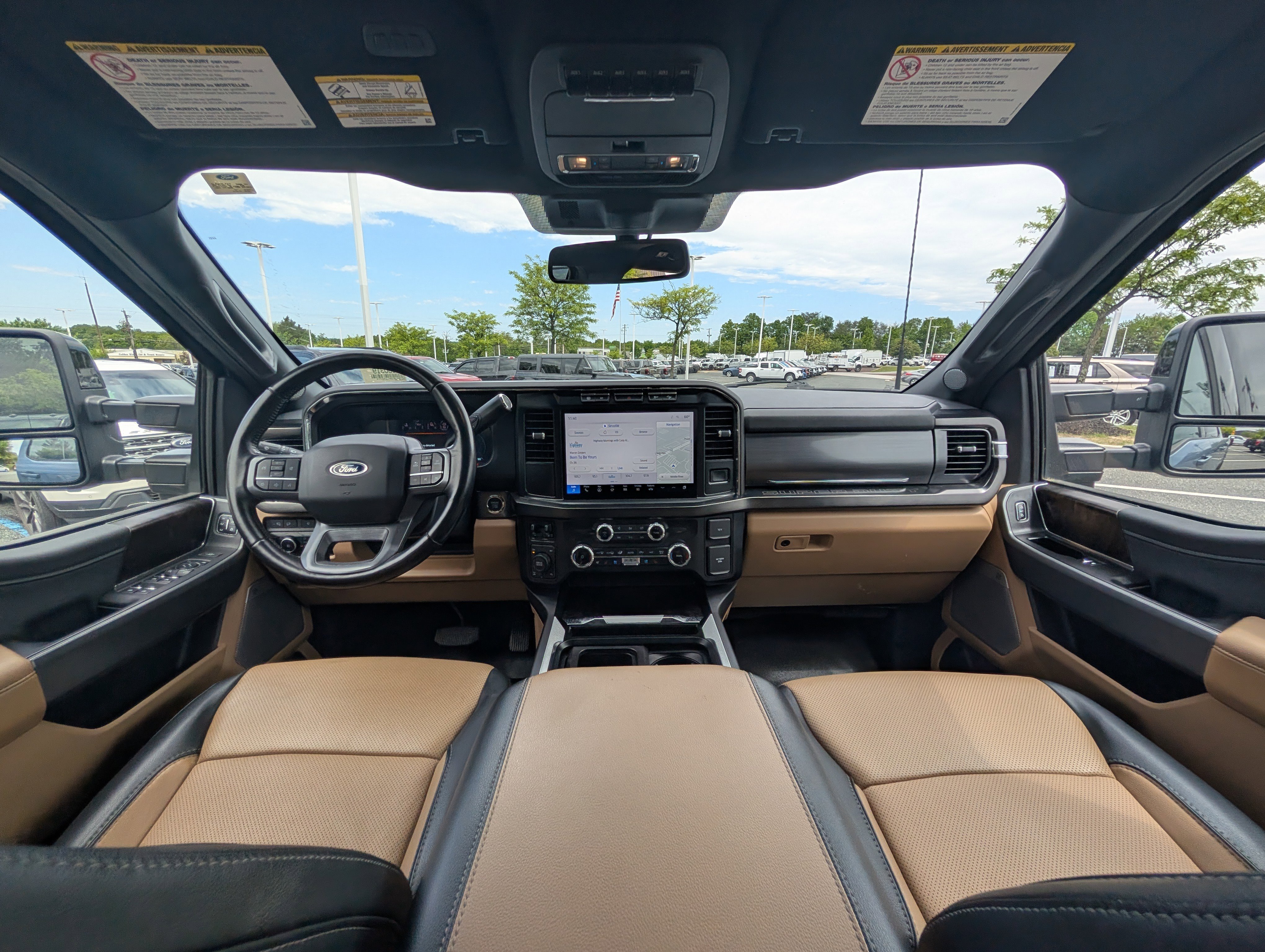 Certified 2023 Ford F350 Lariat w/ Black Appearance Package AWD/4WD image 17
