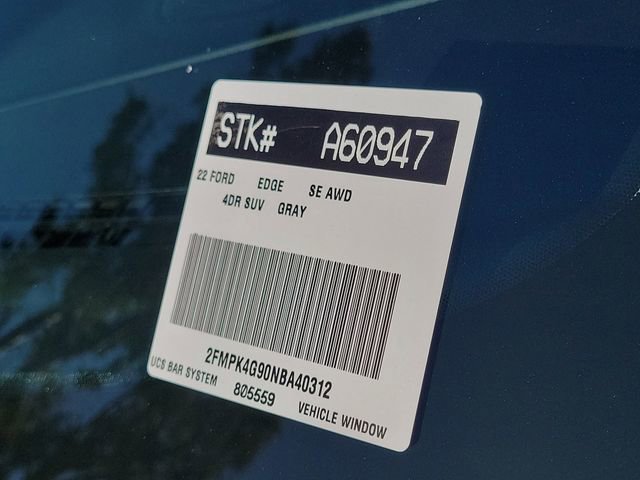 Certified 2022 Ford Edge SE w/ Black Appearance Package AWD/4WD image 26