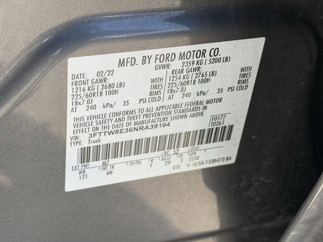 Certified 2022 Ford Maverick Lariat w/ Lariat Luxury Package image 35