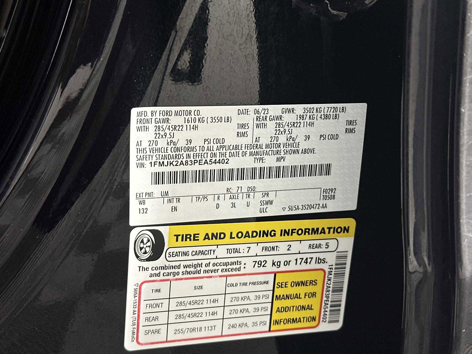 Certified 2023 Ford Expedition Max Limited image 34